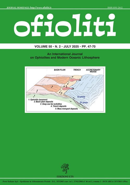Ofioliti. An international journal on ophiolites and modern oceanic lithosphere