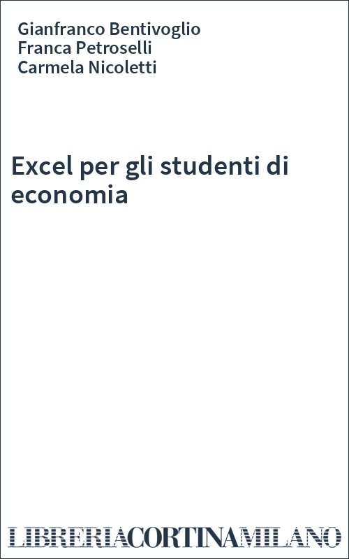 Excel per gli studenti di economia