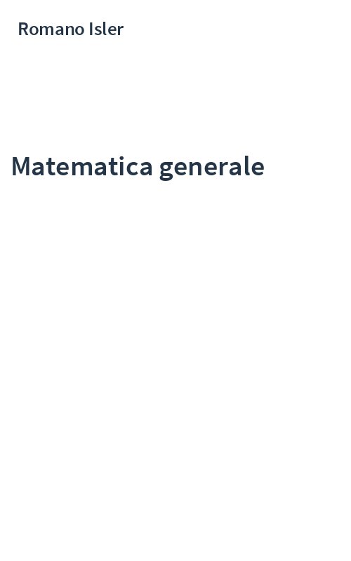 Matematica generale
