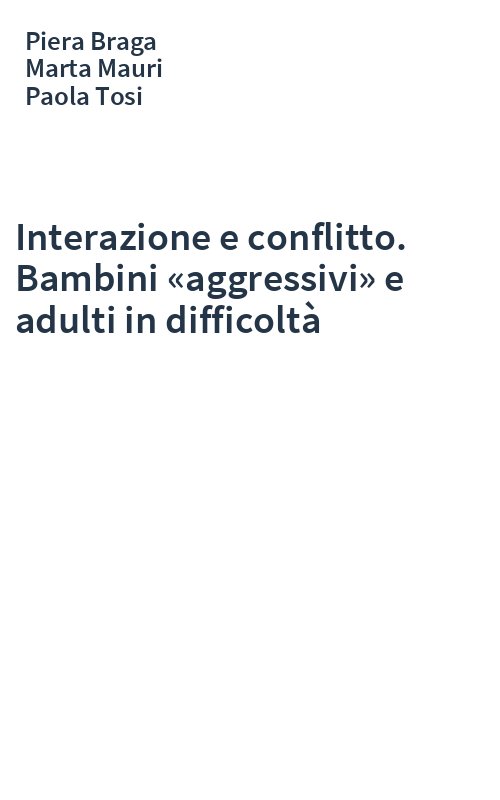 Interazione e conflitto. Bambini «aggressivi» e adulti in difficoltà