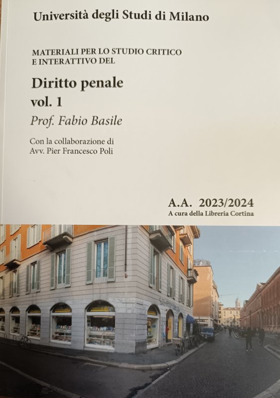 DIRITTO PENALE VOL.1