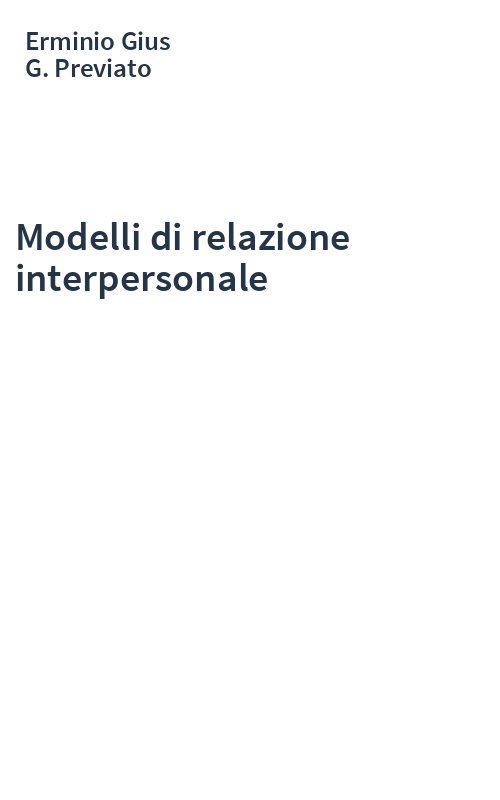 Modelli di relazione interpersonale