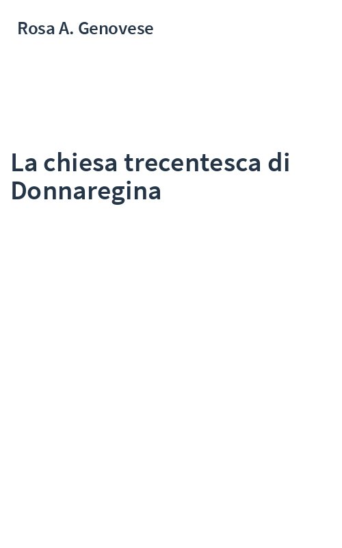 La chiesa trecentesca di Donnaregina