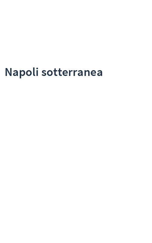 Napoli sotterranea
