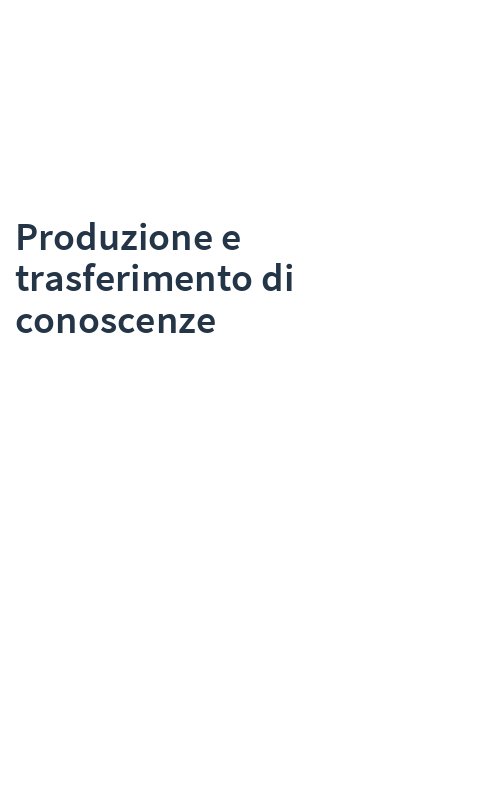 Produzione e trasferimento di conoscenze