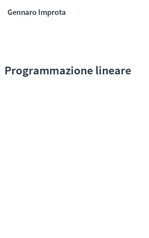 Programmazione lineare