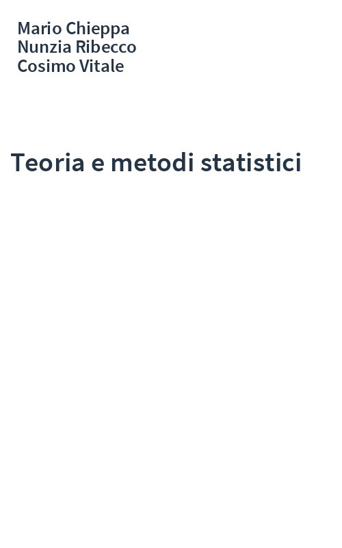 Teoria e metodi statistici