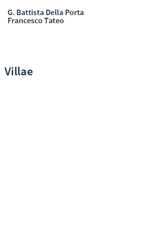 Villae