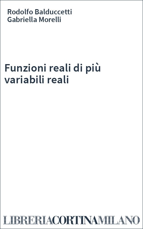 Funzioni reali di più variabili reali