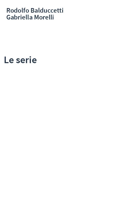 Le serie