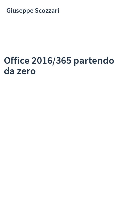 Office 2016/365 partendo da zero
