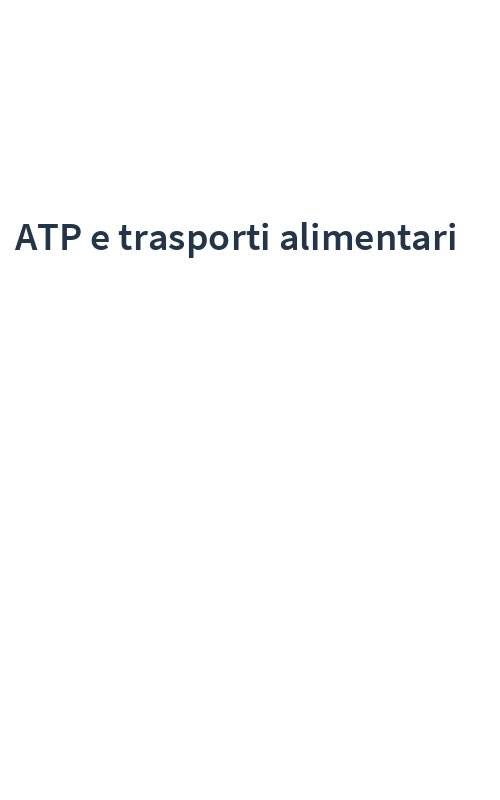 ATP e trasporti alimentari
