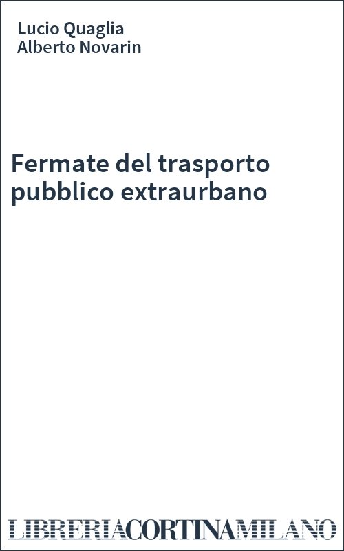 Fermate del trasporto pubblico extraurbano