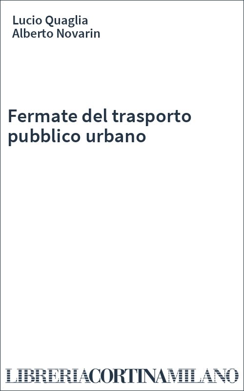 Fermate del trasporto pubblico urbano