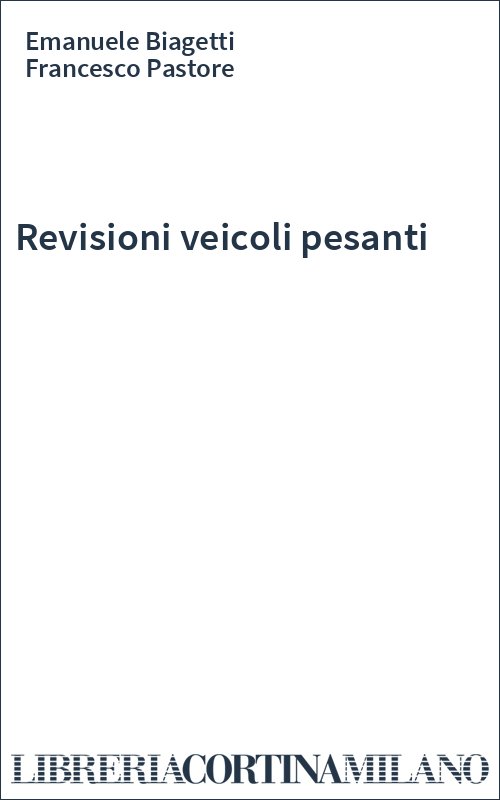 Revisioni veicoli pesanti