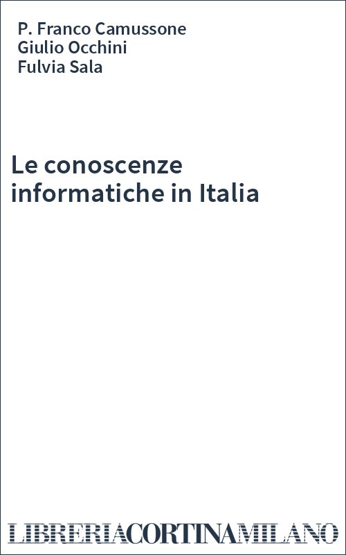 Le conoscenze informatiche in Italia