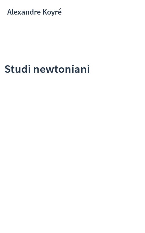 Studi newtoniani