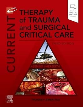 Current Therapy of Trauma and Surgical Critical Care