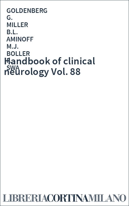 Handbook of clinical neurology Vol. 88