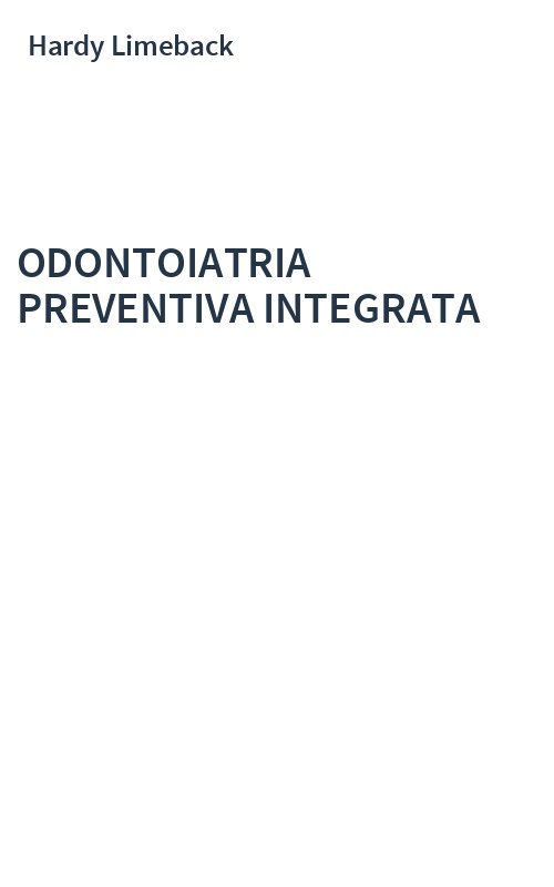 ODONTOIATRIA PREVENTIVA INTEGRATA