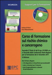 Corso di formazione sul rischio chimico e cancerogeno