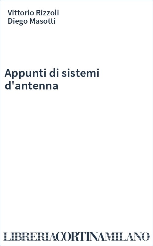 Appunti di sistemi d'antenna
