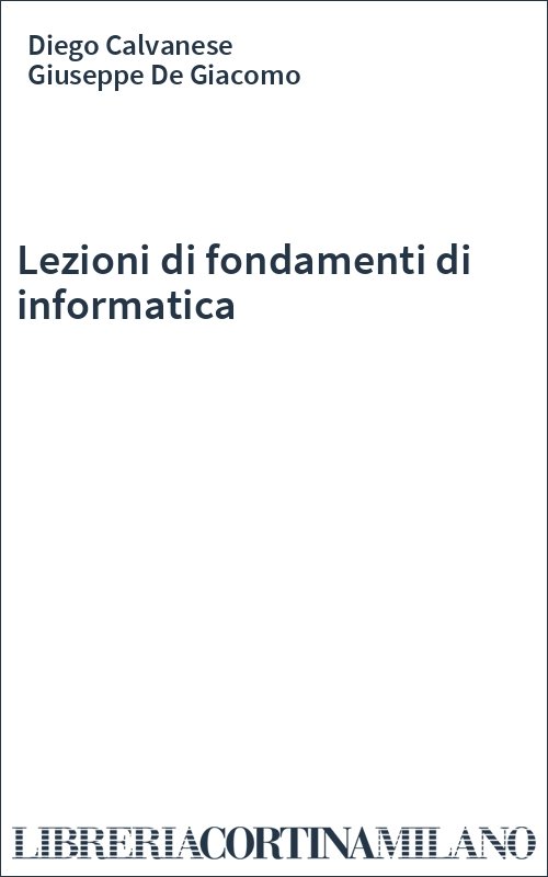 Lezioni di fondamenti di informatica