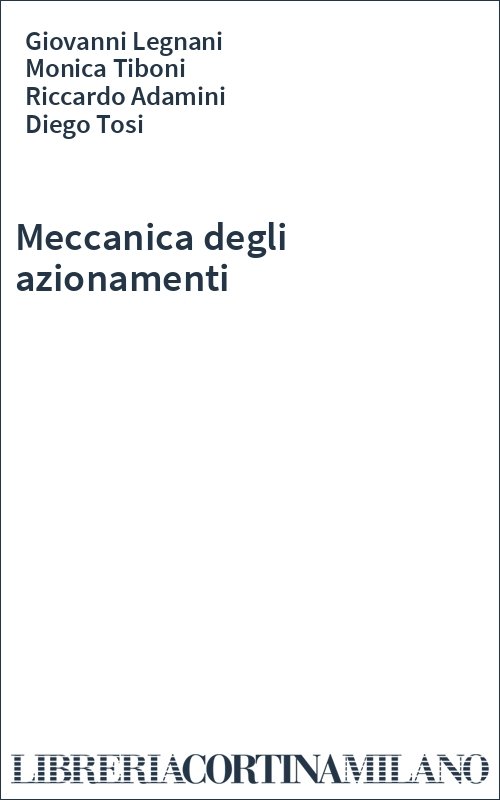 Meccanica degli azionamenti