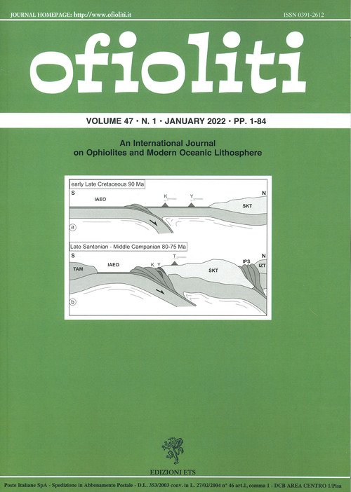 Ofioliti. An international journal on ophiolites and modern oceanic lithosphere