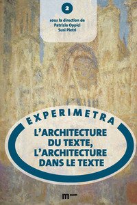 L'architecture du texte, l'architecture dans le texte