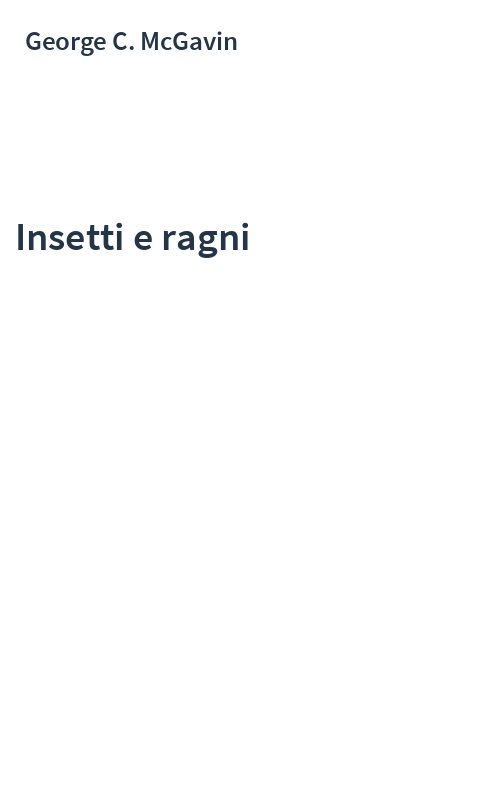 Insetti e ragni