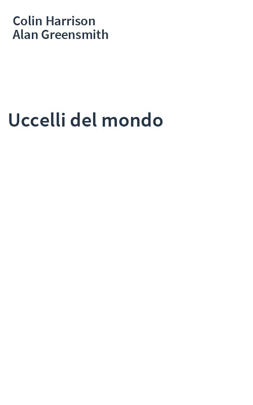 Uccelli del mondo