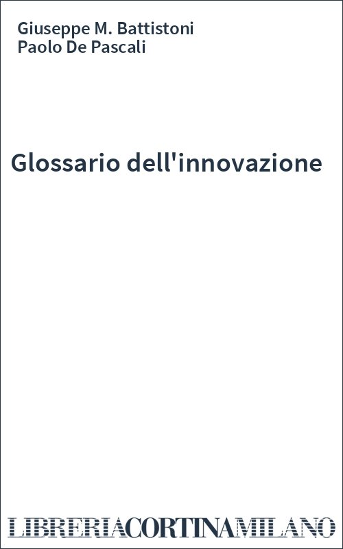 Glossario dell'innovazione