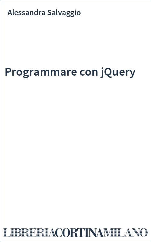 Programmare con jQuery