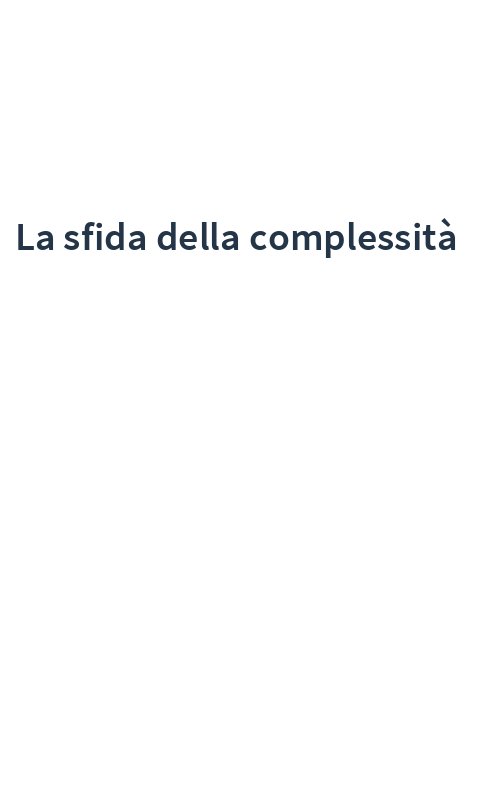 La sfida della complessità