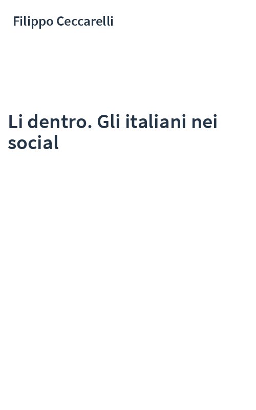 Li dentro. Gli italiani nei social