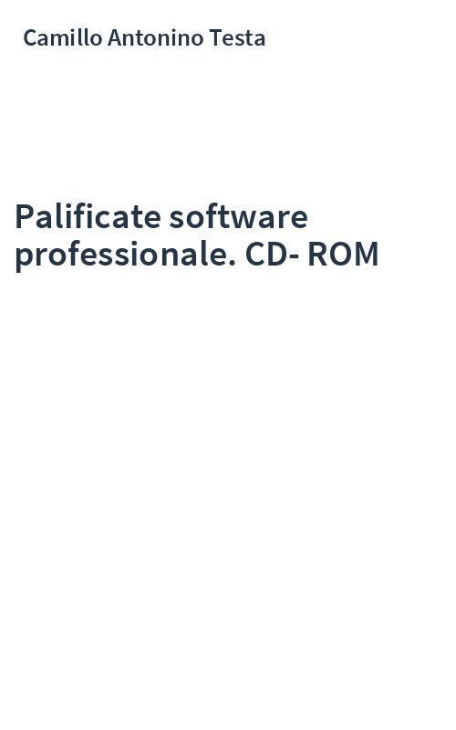 Palificate software professionale. CD-ROM