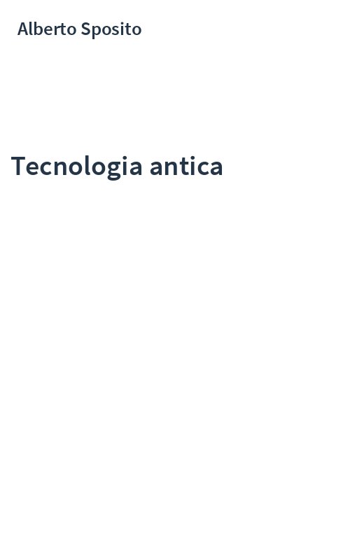 Tecnologia antica