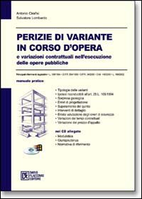 Perizie di variante in corso d'opera e variazioni contrattuali nell'esecuzione delle opere pubbliche