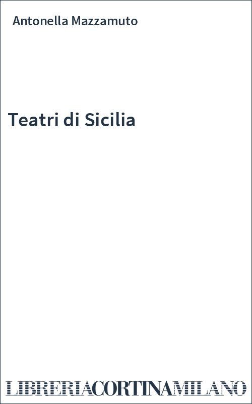 Teatri di Sicilia
