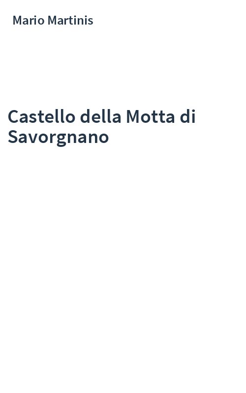 Castello della Motta di Savorgnano