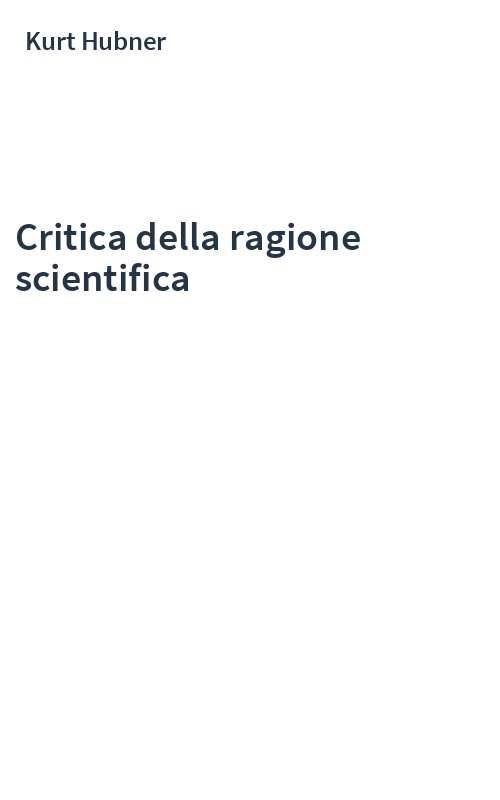 Critica della ragione scientifica