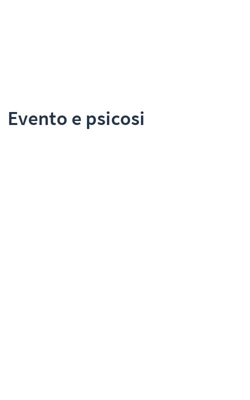 Evento e psicosi