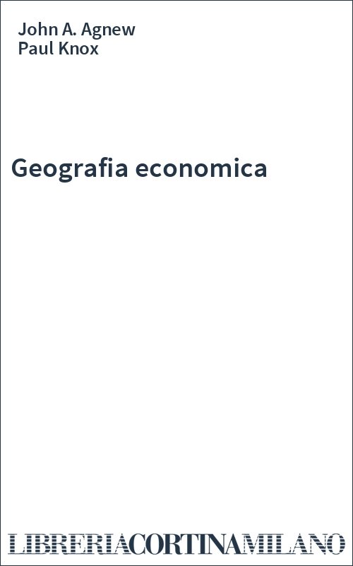 Geografia economica