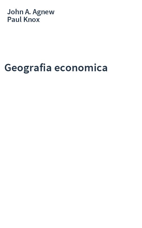 Geografia economica
