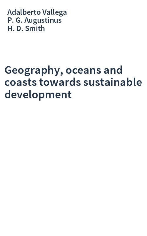 Geography, oceans and coasts towards sustainable development