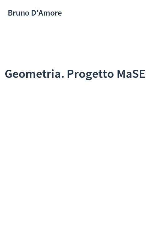 Geometria. Progetto MaSE