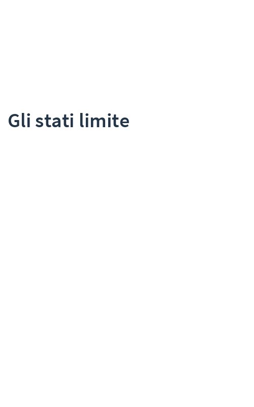 Gli stati limite