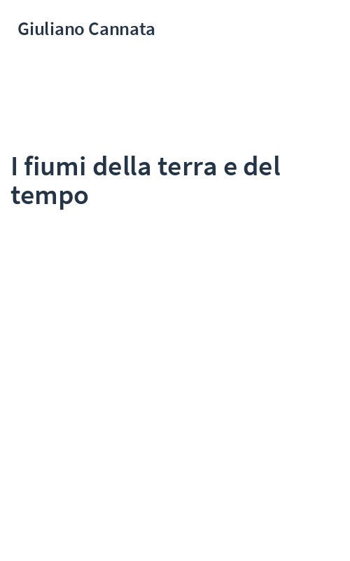 I fiumi della terra e del tempo
