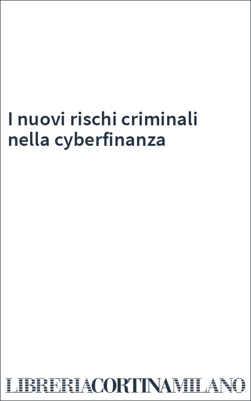 I nuovi rischi criminali nella cyberfinanza